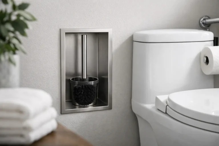 Are Recessed Toilet Brushes Hygienic? The Facts