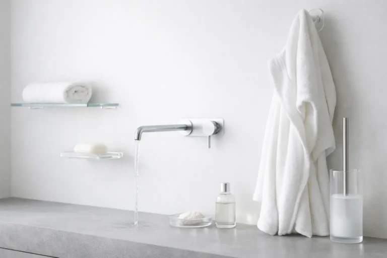 Minimalist Bathroom Accessories That Disappear