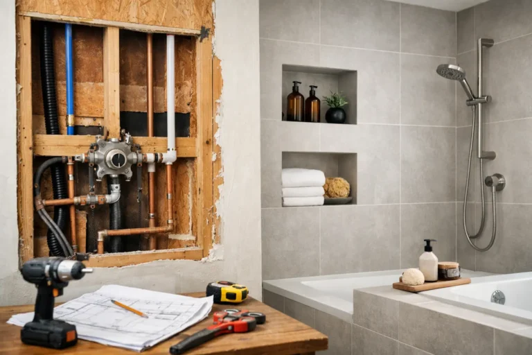 Bathroom Wall Cavity Planning That Looks Intentional